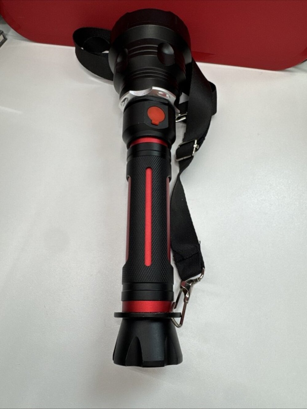 Q-Beam Stealth Defense High 1400 Lumens 1500 ft LED Flashlight Only Rechargeable - Picture 8 of 14